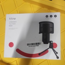 FIFINE USB Desktop PC Microphone Filter Computer Mac Gaming Streaming Recording