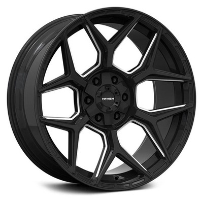 Mayhem 8119 VANQUISH Wheel 20x9 (0, 5x139.7, 78.1) Black Single Rim