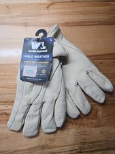 Wells Lamont Cold Weather Pigskin Leather Work Gloves Size L