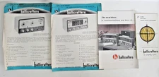Vtg Hallicrafters Radio Brochure Ad Sheets Specs Sales Brochure