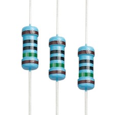 100pcs 150 ohm Resistor 1W, 1 Watt  1 Tolerance Metal Film Fixed Resistor,