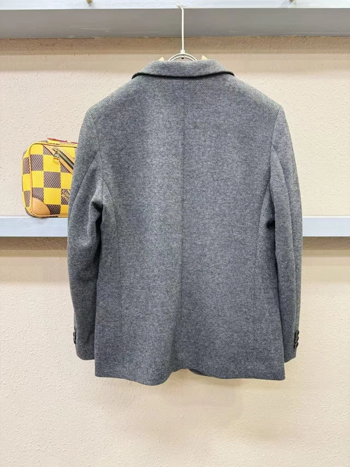 Brunello Cucinelli Para hombres Abrigo Informal Regular Traje de Negocios Invierno Chaqueta Cálida Foto 2 de 4