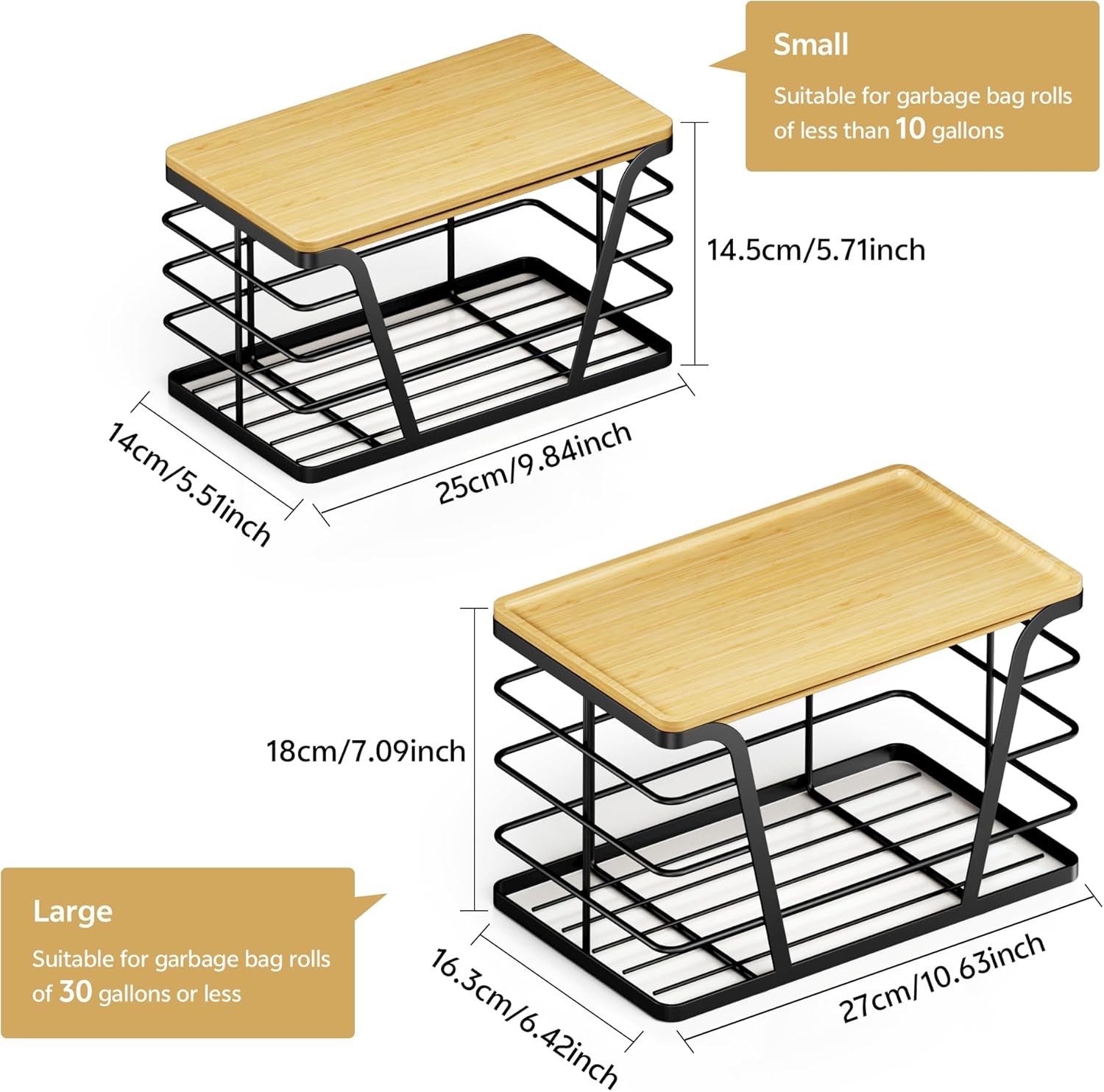 Legging Organizer for Closet 2 Pack
