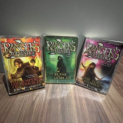 Ranger's Apprentice 3 Paperback Book Bundle Books 1, 10 & 11 by John Flanagan