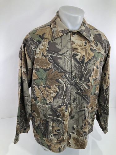 RANGER - Vintage Camouflage Advantage USA Mens L Hunting Shirt Jacket - Picture 2 of 7