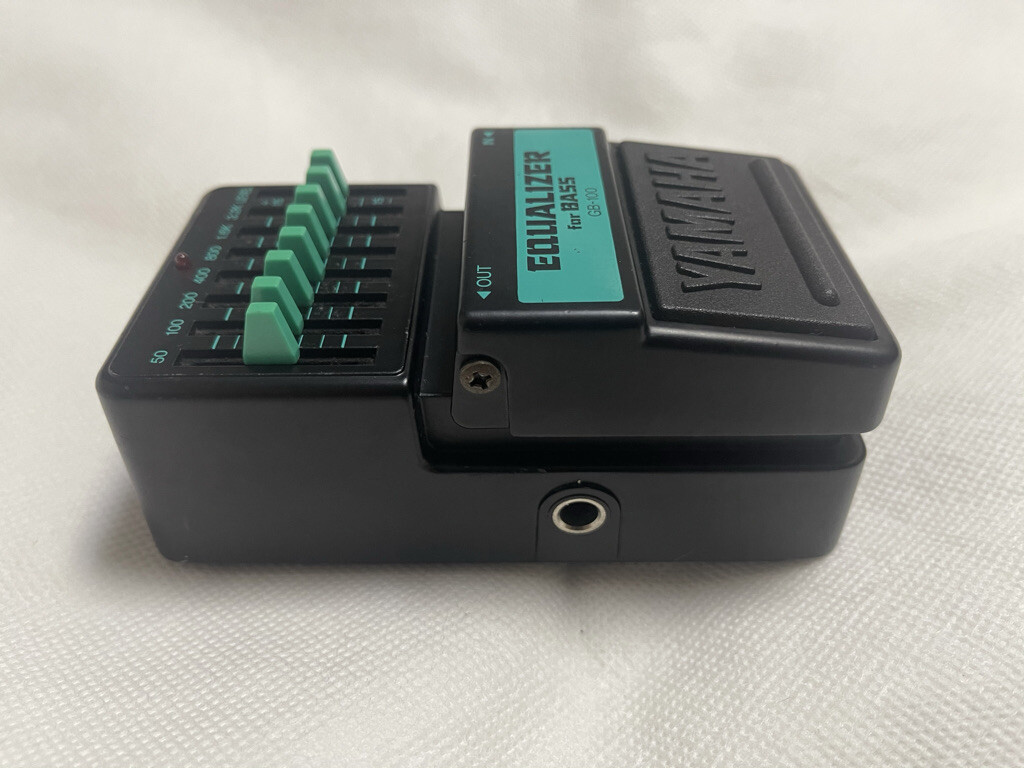 YAMAHA GB-100 Graphic Equalizer Japan Vintage Bass Effect Rare