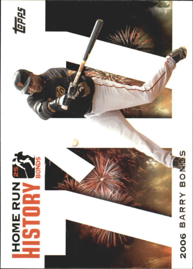 2005 Topps Barry Bonds Home Run History #717 Barry Bonds 2005 Topps Barry Bonds Home Run History #717 Barry Bonds