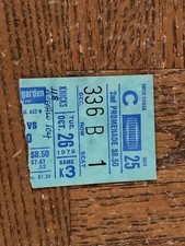1976 New York Knicks v Los Angeles Lakers Basketball Ticket Lonnie Shelton 1st 