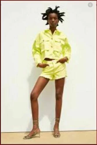 Manteaux, vestes et gilets jaunes Zara pour femme