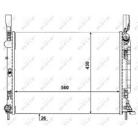 KüHler WasserküHler Passend FüR Renault Kangoo Express FW0/1 1.5 Dci 90 KW0/1