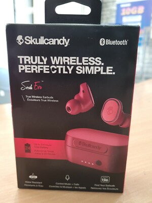 SkullCandy Spoke echte drahtlose Ohrhörer kompakt Made in Netherlands neu & versiegelt