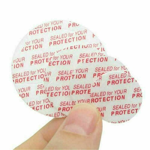 100Pcs Press & Seal Cap Liners Jar Bottle Foam Safety Tamper Seals 20mm~70mm - Zdjęcie 3 z 9