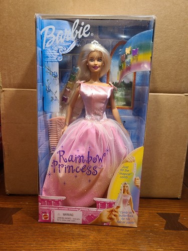 Rainbow Princess Barbie 1999 NIB | eBay
