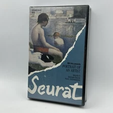 Portrait of an Artist Georges Seurat Vol. 9 VHS Home Vision Big Box SEALED NOS
