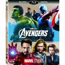 Disney Marvel's the Avengers BLU-RAY Disc only No case Free Shipping in the USA