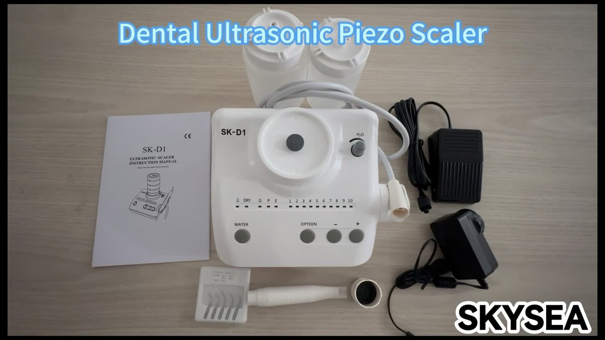 SKYSEA Dental Ultrasonic Piezo Scaler Tips - Fit Woodpecker EMS USPS Handpieces