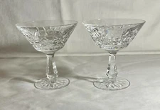 2 Waterford Rosslare 4 3/4" Sherbets