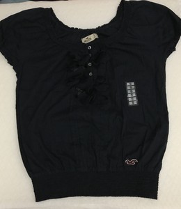 hollister peasant top