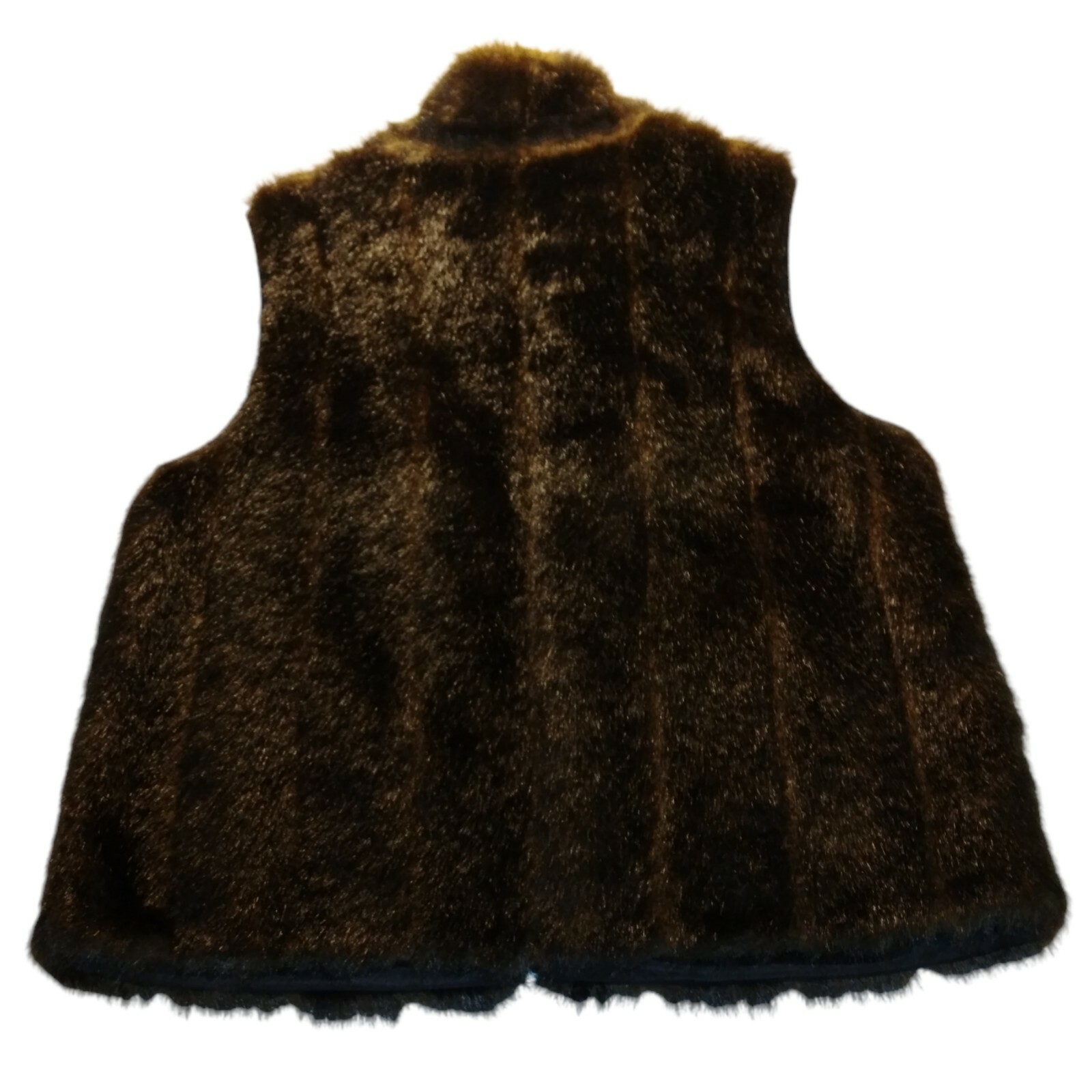 Faux Fur Reversible Vest Size 