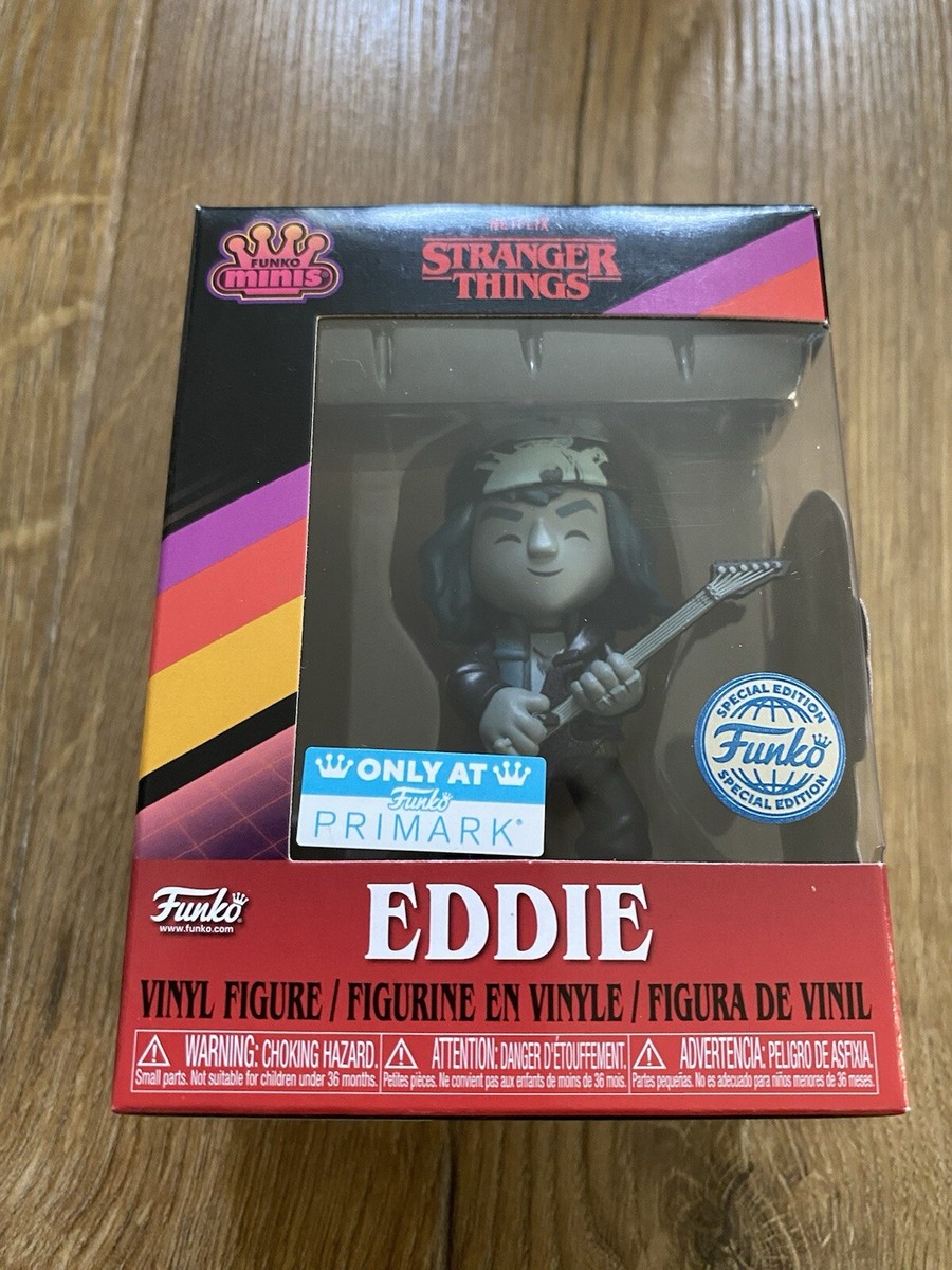 Funko Minis x Primark Stranger Things Eddie With Guitar Limited
