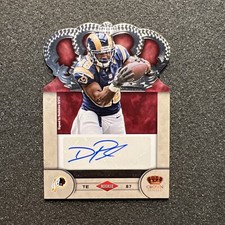 2012 Crown Royale DEANGELO PETERSON #26 Rookie AUTO DIE-CUT / NFL RAMS