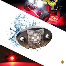 RED LED Rock Light 4x4 Off Road Rock Crawling Trucks - LAMPHUS StarDust SDRL14