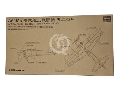 A6M5a ZERO fighter type 52 Koh Hasegawa 09988 1/48 scale | eBay