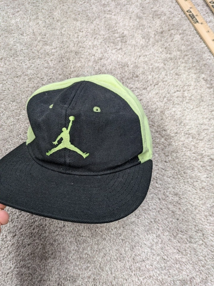 Gorra Jordan Gorra Snapback Jóvenes Niños Niño Snapback De Colección Años 80 90 Y2K Neón Jumpman Foto 2 de 4