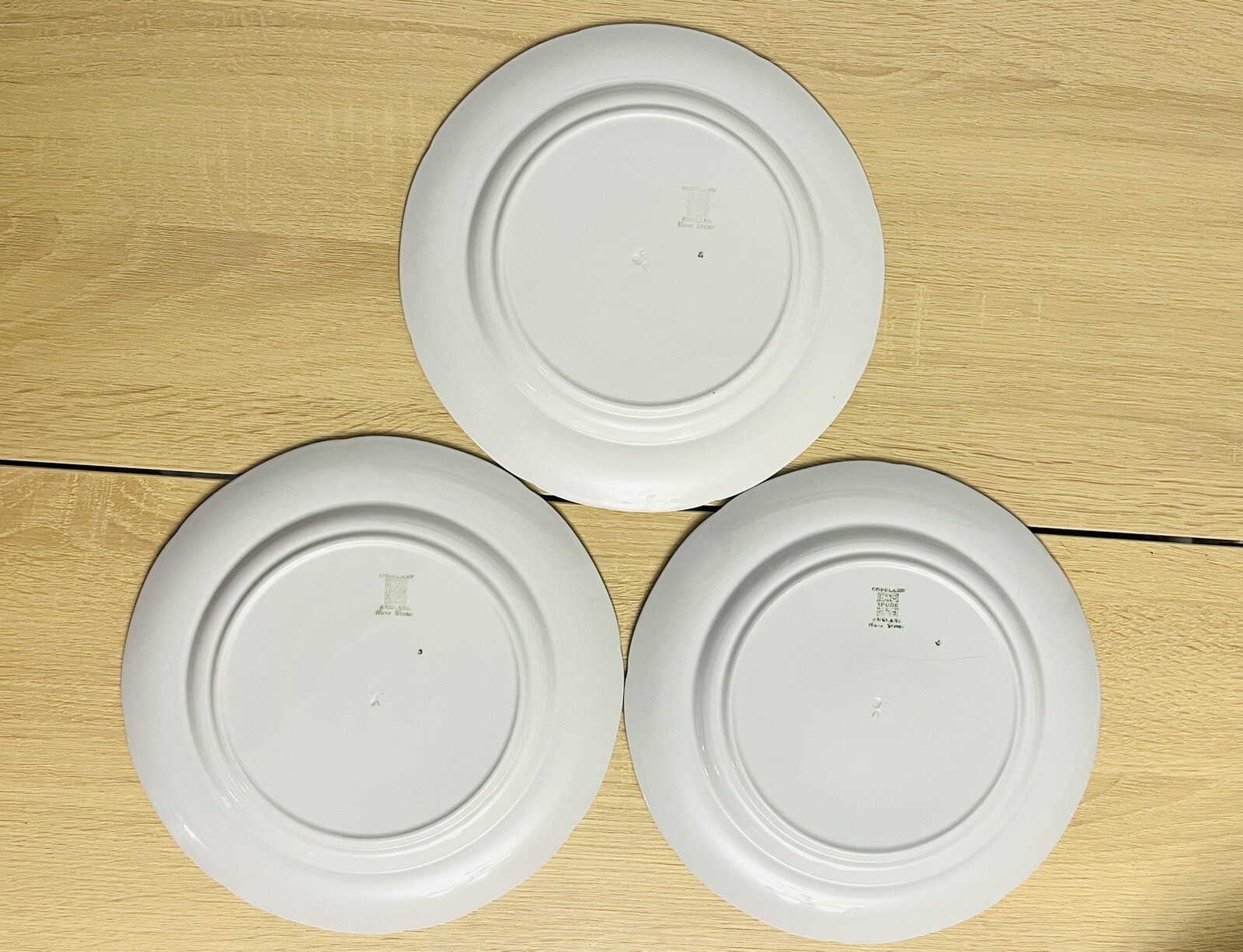 Spode Blue Eagle & Laurel Fine Stone 19 Piece Dinnerware Set Grey Very Rare