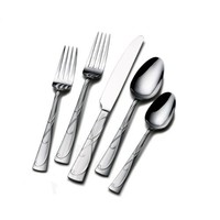 Gourmet Basics By Mikasa Blossom 20-piece Flatware Set, New, Free Shipping on sale Gourmet Basics By Mikasa Blossom 20-piece Flatware Set, New, Free Shipping on sale