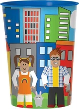 Party Town Video Game Theme Kids Birthday Party Favor 16 oz. Plastic Cup