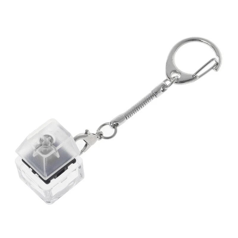 1-Key Mechanical Keyboard with Transparent Keycap for Switch Tester and Key Testing