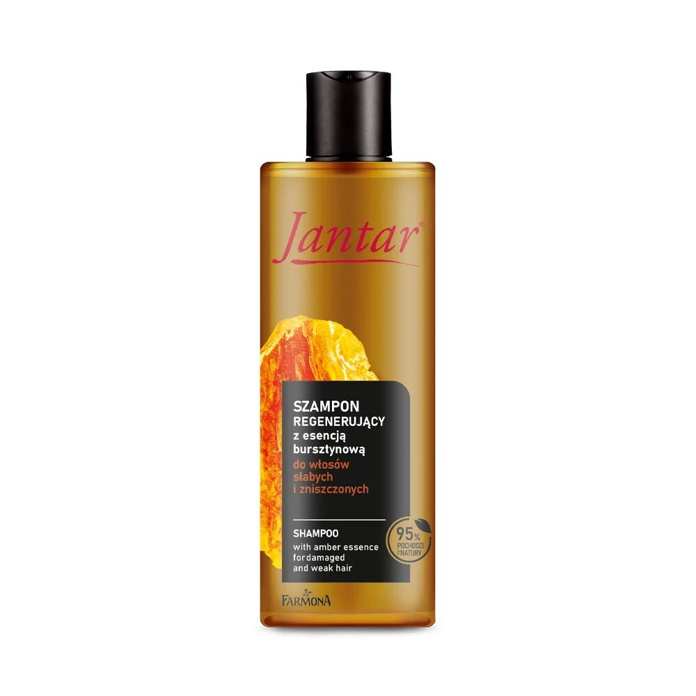 Farmona Jantar Regenerating Shampoo with Amber Essence Weak Damaged Hair 300ml