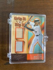 2019 Panini Cedric Mullins Grip It N Rip It Dual Relic Baltimore Orioles 40/75