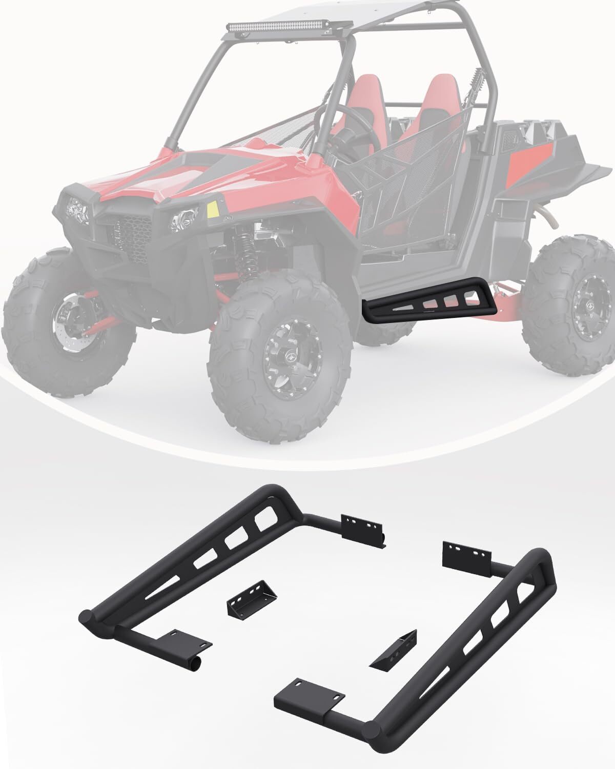 Rock Sliders Side Nerf Bars for 2008-2014 Polaris RZR 570/ RZR 800/ RZR 800 S