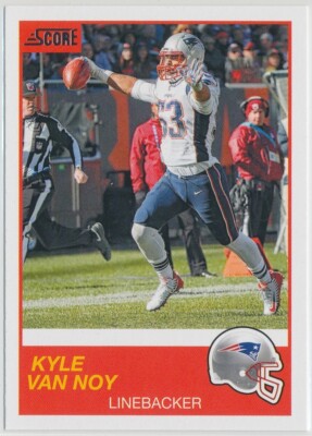Kyle Van Noy - New England Patriots - 2019 Panini Score Football - Base - #145