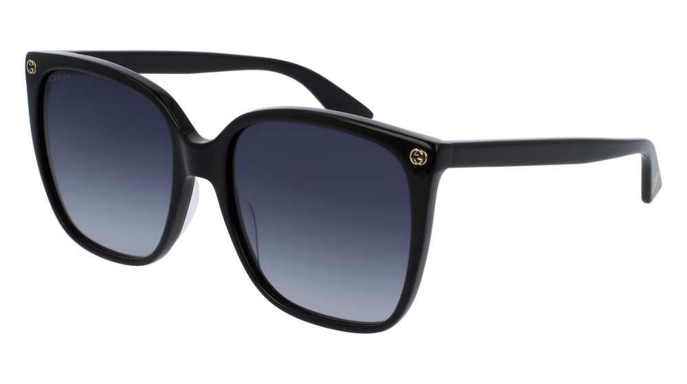 Gucci GG0022S Black Gradient Sunglasses in Pristine condition Sunglasses Gucci GG0022S Logo - CELINE ROLAND OPTICIEN  main image 2