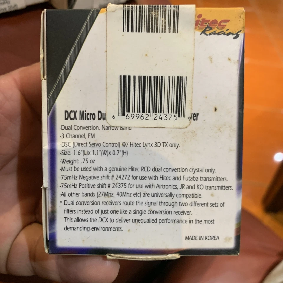 Hitec DCX 3 Channel Dual Conversion Receiver - Image 3 of 4