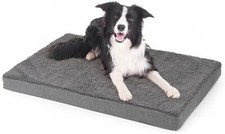 Orthopedic Dog Bed for Large Dogs, 100 Waterproof Egg-crate Foam pet mat -B17