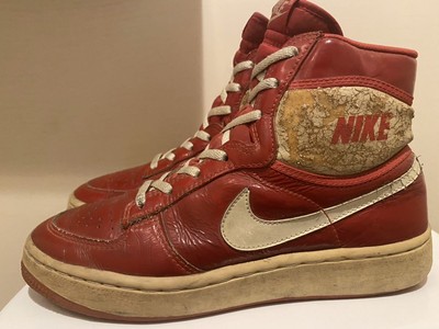 NIKE SKY FORCE OG ENAMEL Red x White US7.5 Made in Korea 1985 
