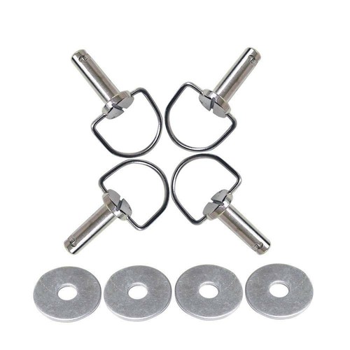 Sujetadores pernos de pasador de montaje de alforja dura para Harley HD Touring Road King FLHT - Imagen 7 de 8