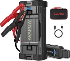 🔥🔥 Brand New!  AVAPOW A18 Portable Car Jump Starter 2000A Peak Power Pack 🔥🔥