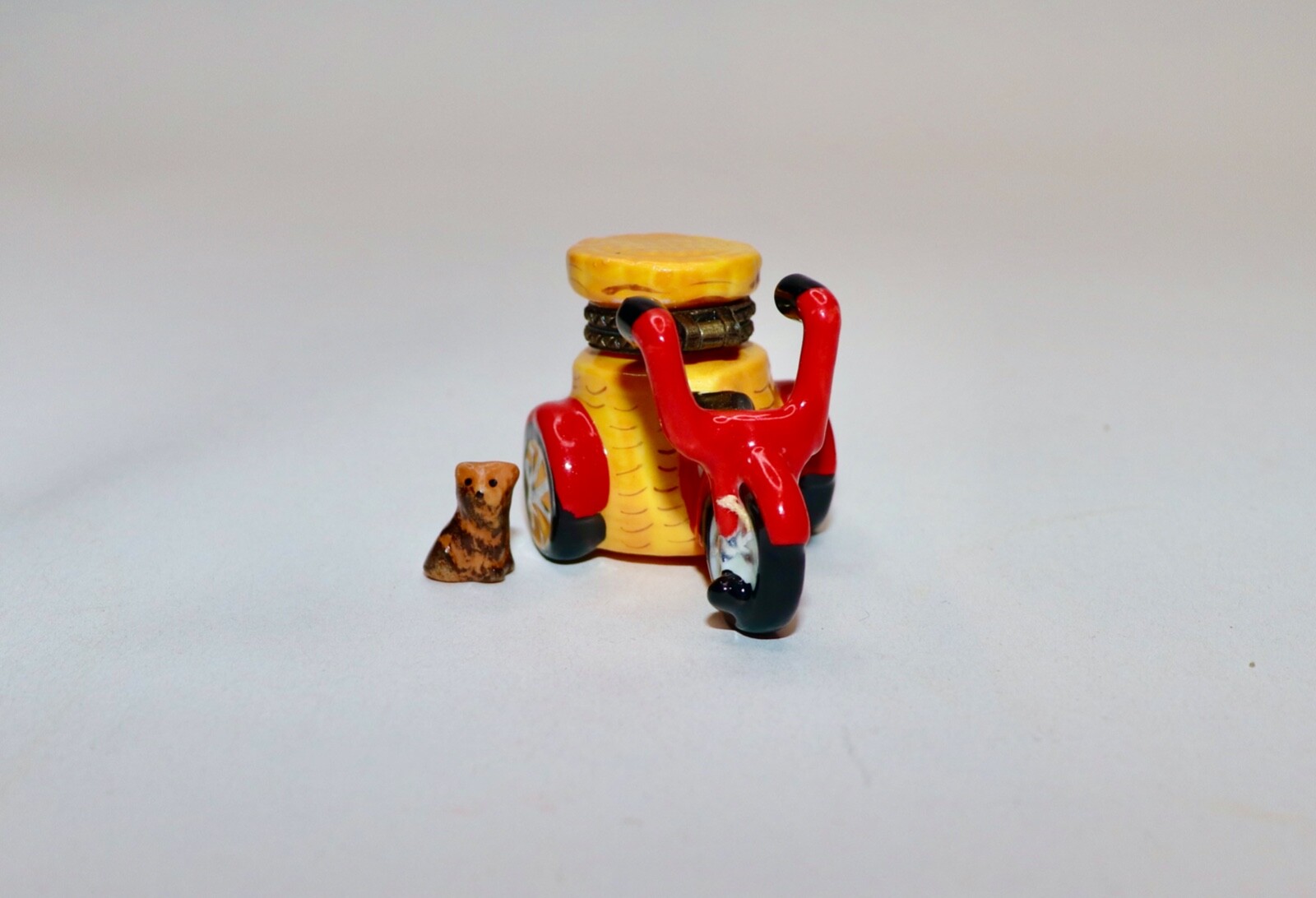 Bike Basket W/ Animal Trinket