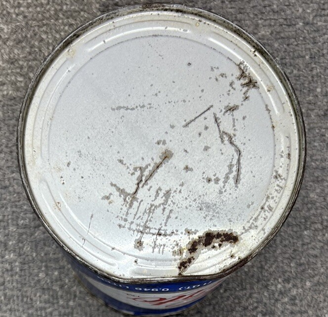 Vintage Cato Motor Oil Can Oil and Grease Co Full Can Oklahoma City