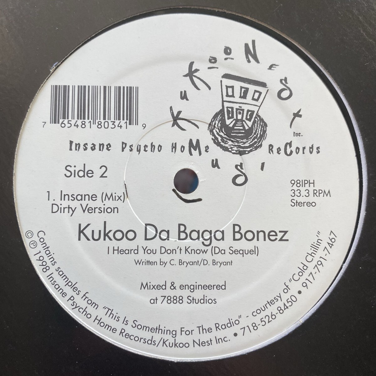 KUKOO DA BAGA BONEZ - I HEARD YOU DON'T KNOW (DA SEQUEL) (12