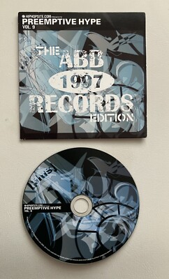 PREEMPTIVE HYPE VOL 9 - CD COMPILATION 1997 - HIPHOP - CARD SLEEVE