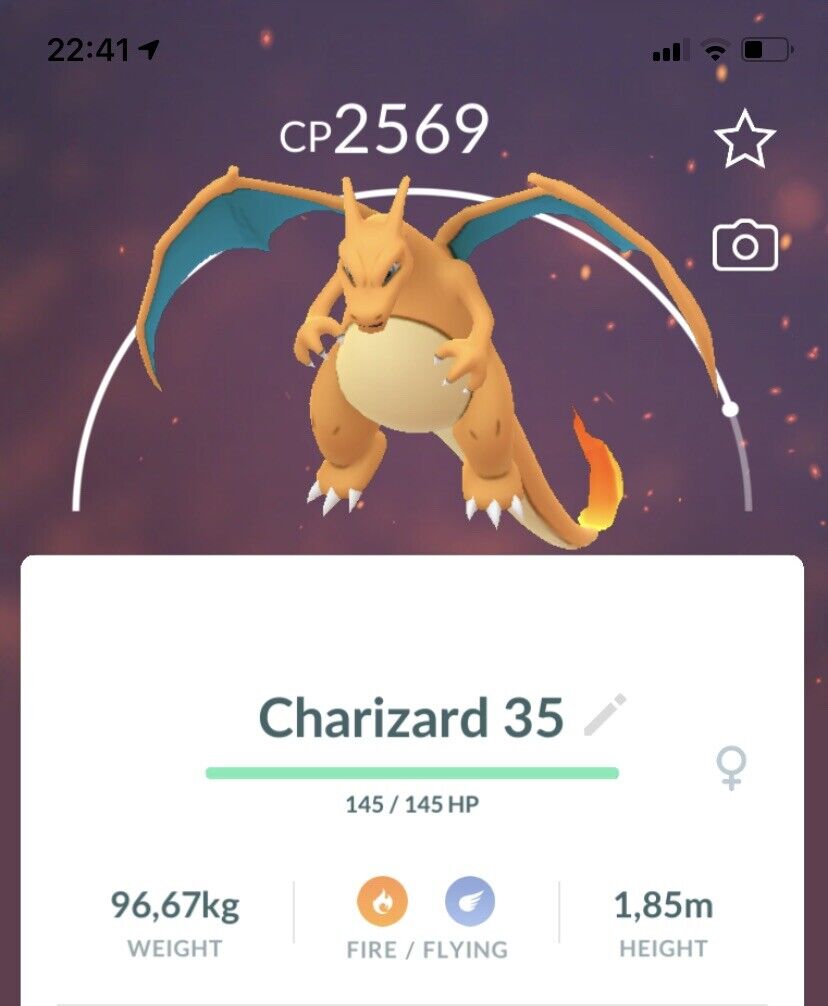 Charizard (Pokémon) - Pokémon GO