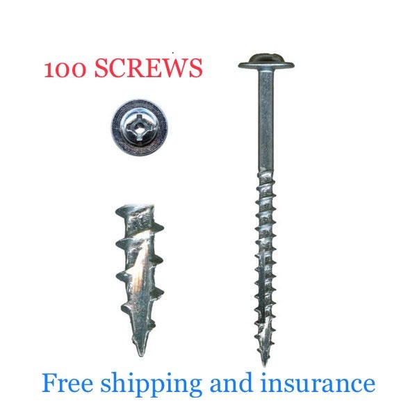 21/2” self drilling / wood screw (100 Screws) eBay