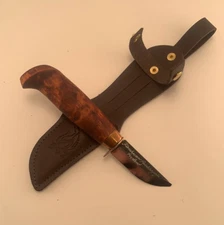 Kauhavan Puukkopaja Scout Knife (Blunt tip) #402