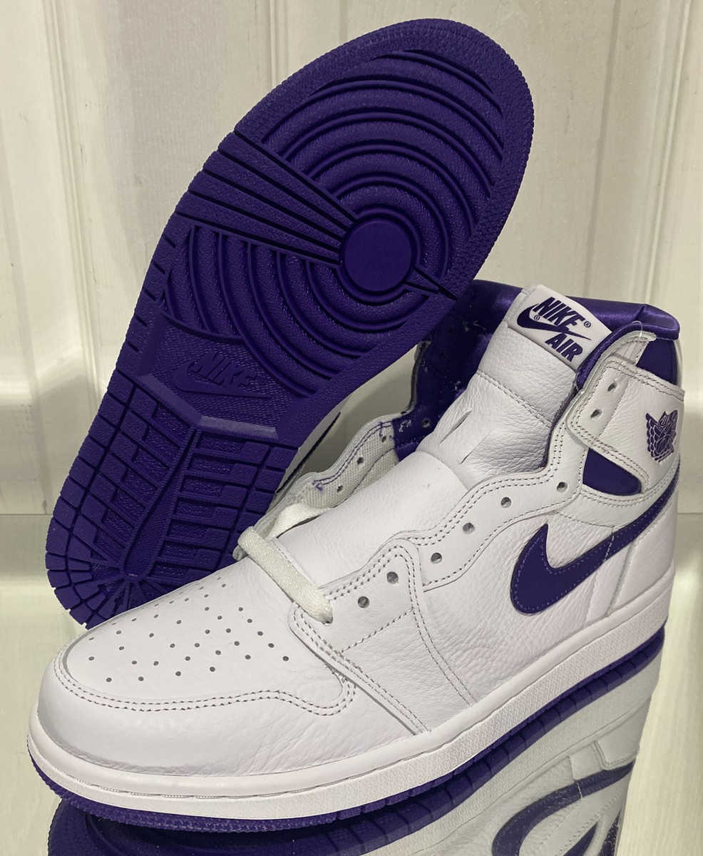 Nike Air Jordan High Retro OG Metallic Court Purple Womens Size